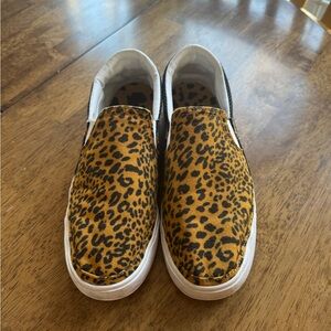 Nike Leopard Print Slip-On Shoes